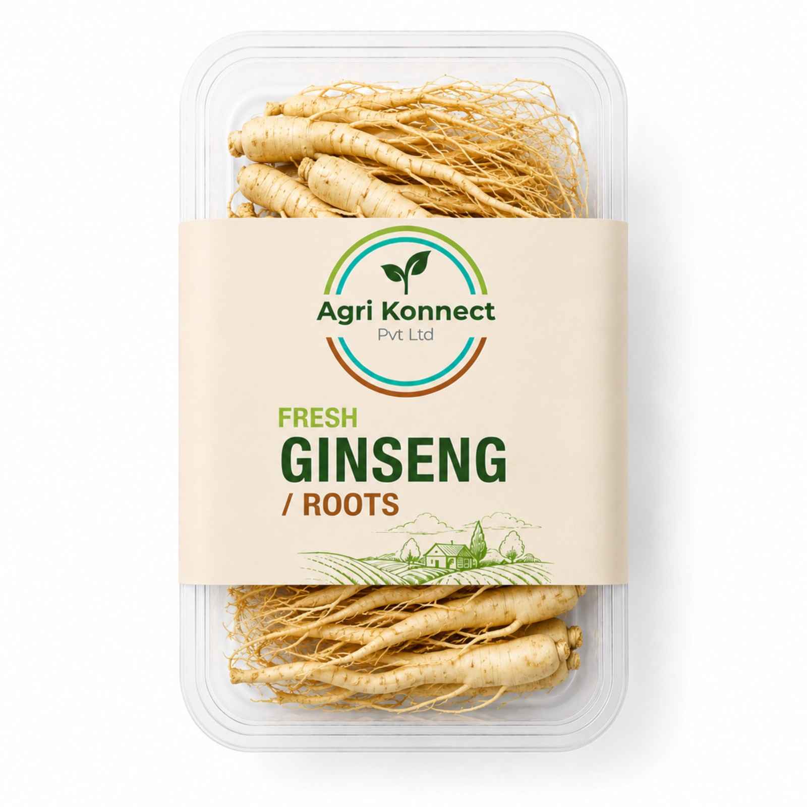 Agri Konnect supplies Fresh Ginseng Roots sourced from quality growers and selected for commercial processing requirements. Suitable for herbal, nutraceutical, botanical, and wellness product industries, the product is carefully packed to maintain freshness and quality. Ideal for manufacturers, exporters, wholesalers, and processors seeking premium agricultural raw materials.