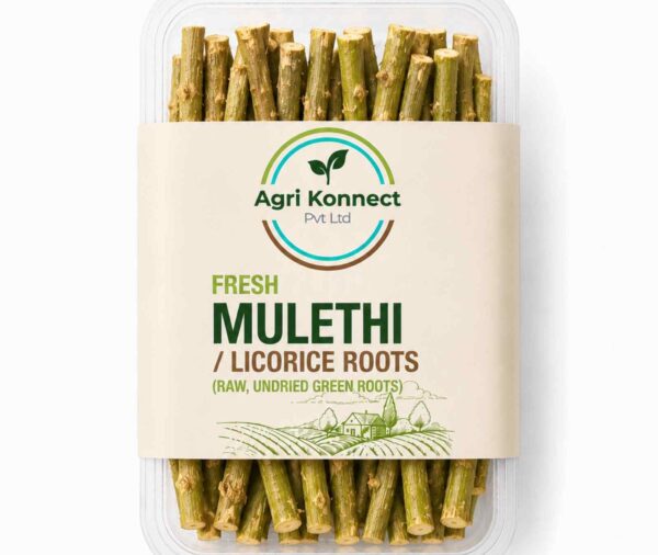 Fresh Mulethi (Licorice) Roots – 350g