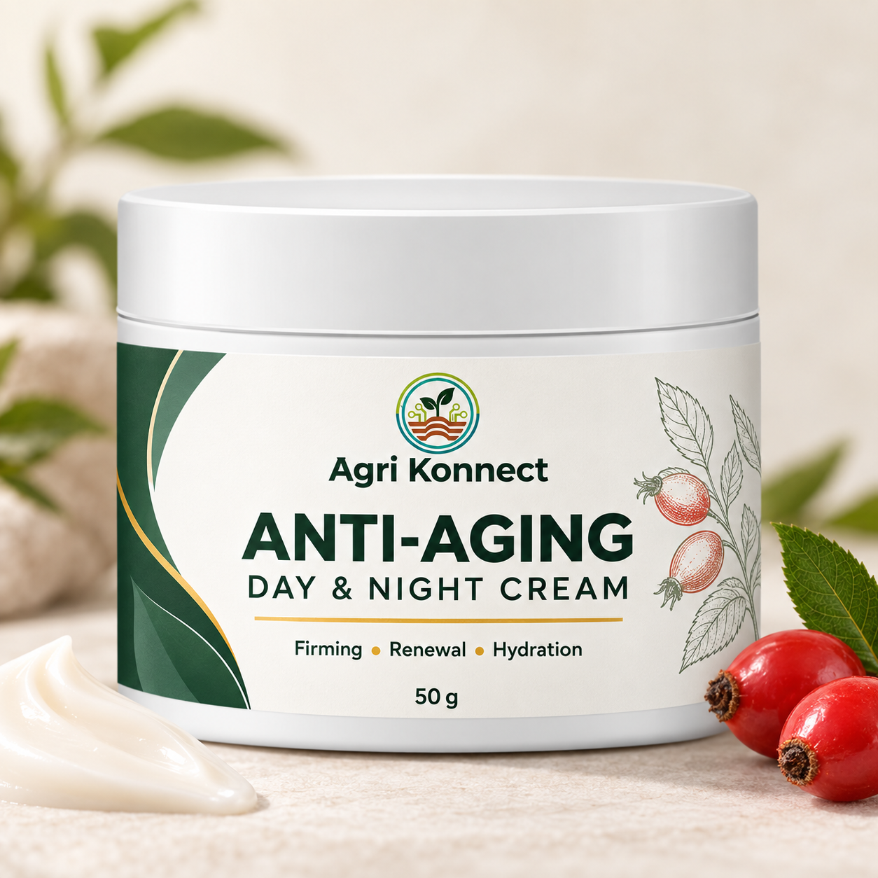 Anti Aging Day & Night Face Cream 50gm – Firming & Skin Renewal Formula