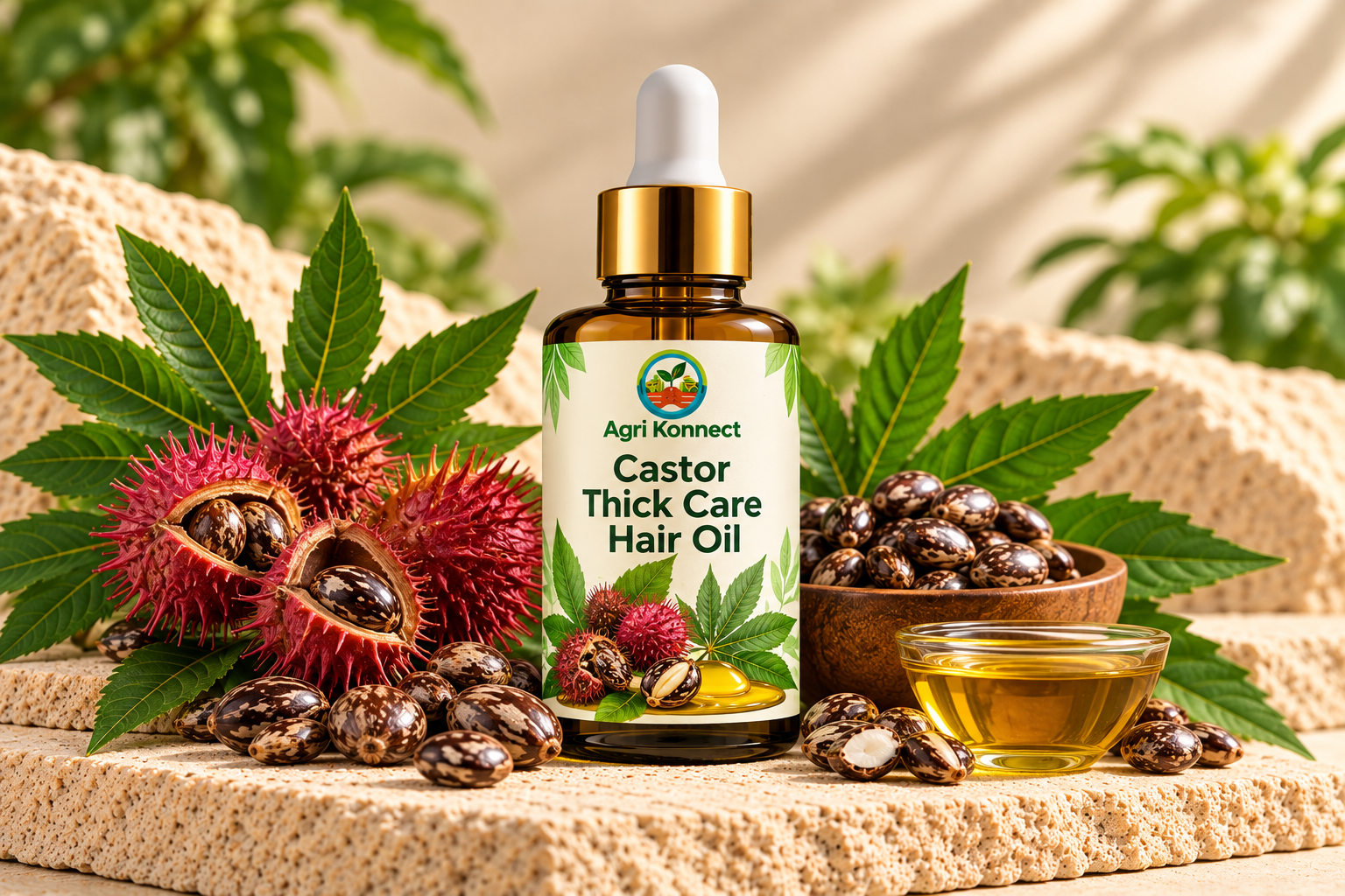 Castor Thick Care Hair Oil