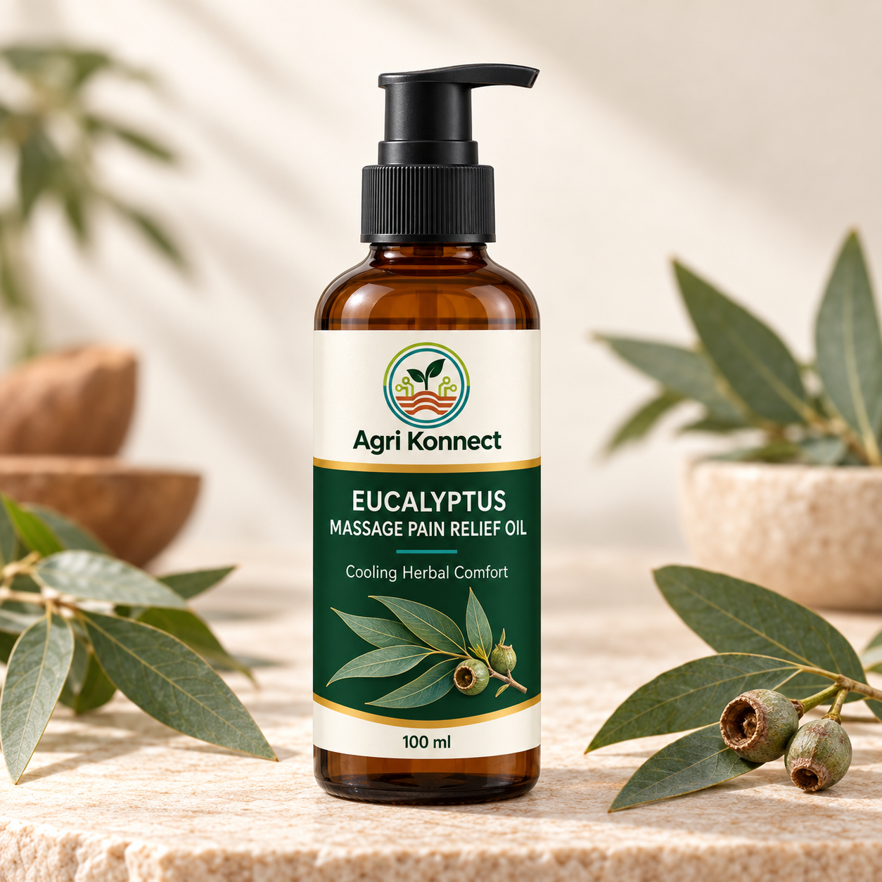 Eucalyptus Massage Pain Relief Oil