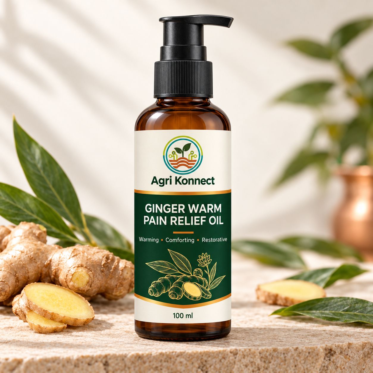 Ginger Warm Pain Relief Oil