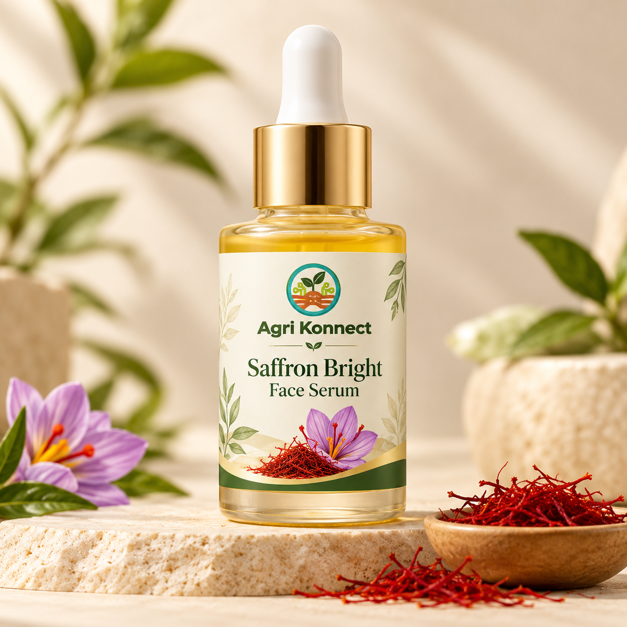 Saffron Bright Face Serum