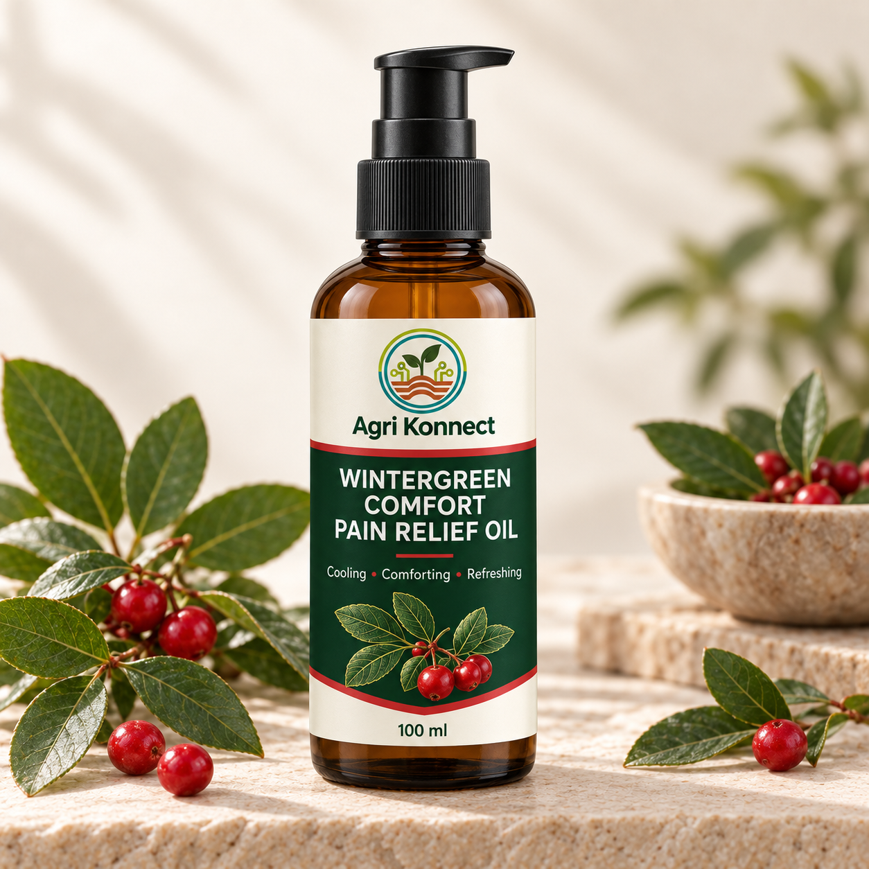 Wintergreen Comfort Pain Relief Oil